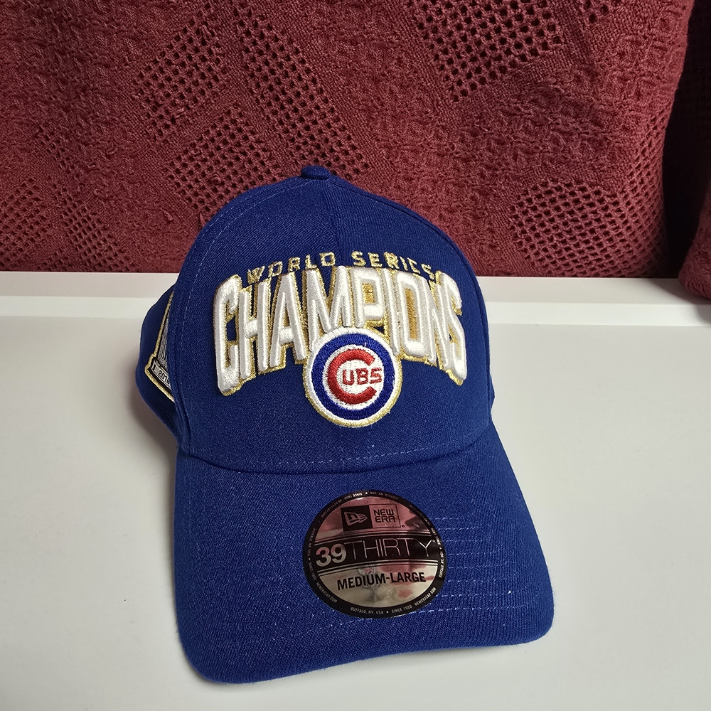 New Era Chicago Cubs 2016 World Seies Hat, M/L